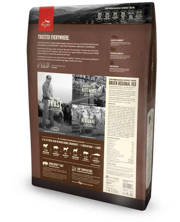 ORIJEN USA Regional Red Grain-Free Dry Dog Food