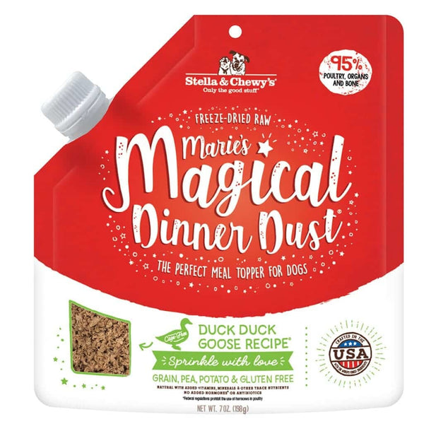 STELLA & CHEWYS Magical Dinner Dust Duck Goose for Dogs 7oz