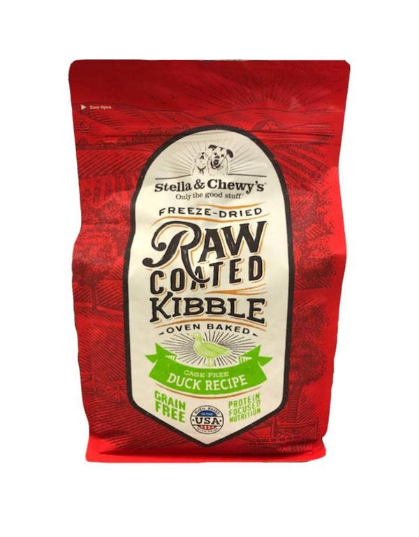 STELLA & CHEWY'S Raw Coated Duck Dry Dog Food