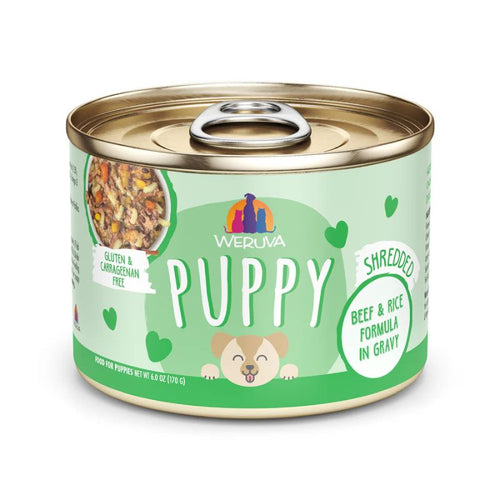 WERUVA Puppy Beef & Rice Formula Canned Dog Food Case