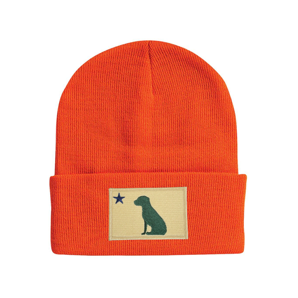 THE MAINE POOCH Dog 1901 Maine Flag Beanie