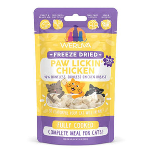 WERUVA Paw Lickin' Chicken Freeze-dried Cat Food