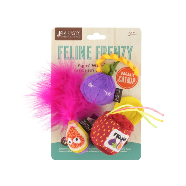 P.L.A.Y. Feline Frenzy Fig N' Whiskers Cat Toy