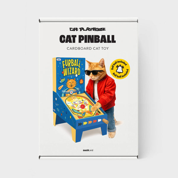 SUCK UK Cat Toy Pinball Machine