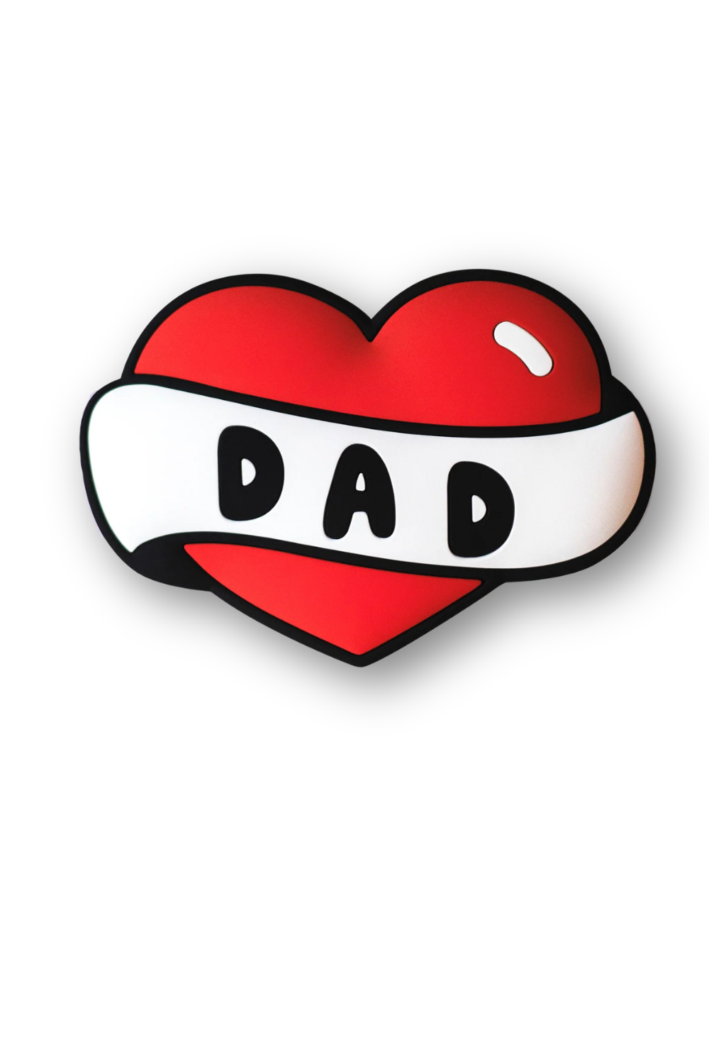 JIBY Dad Tattoo Dog Charm