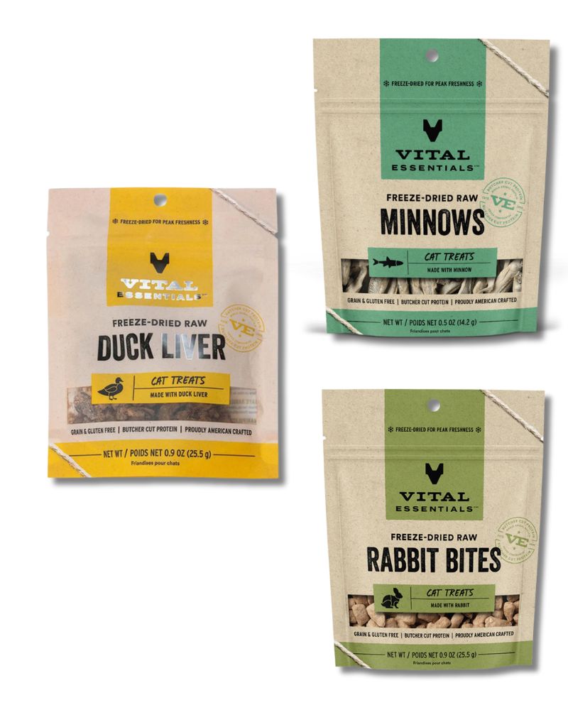 VITAL ESSENTIALS Cat Treat Bundle
