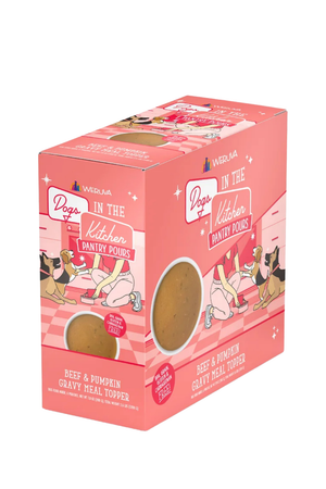 WERUVA Dogs In The Kitchen Beef & Pumpkin Gravy CASE 6/7OZ