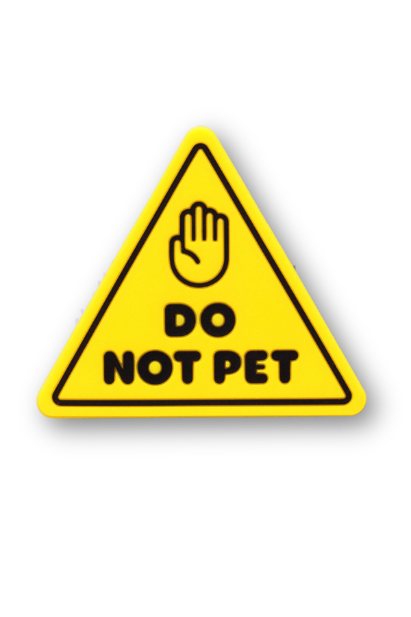 JIBY Do Not Pet Dog Charm