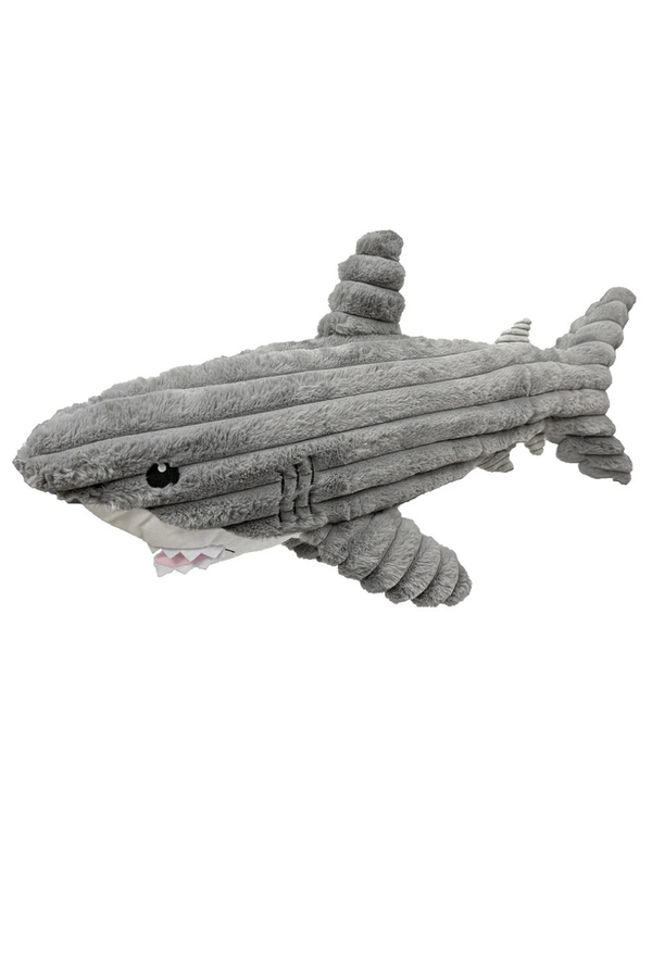 PETLOU Great White Shark Dog Toy 36"