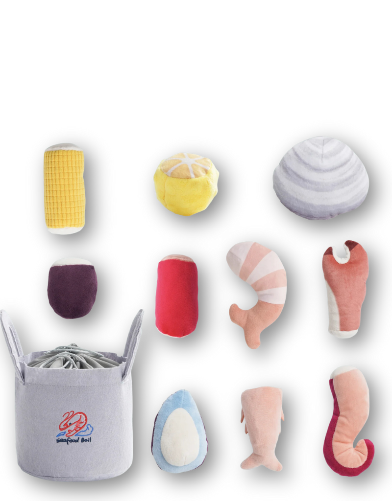NOCCIOLA Seafood Boil Enrichment Dog Toy