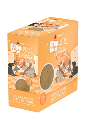 WERUVA Dogs In The Kitchen Chicken & Pumpkin Gravy CASE 6/7OZ