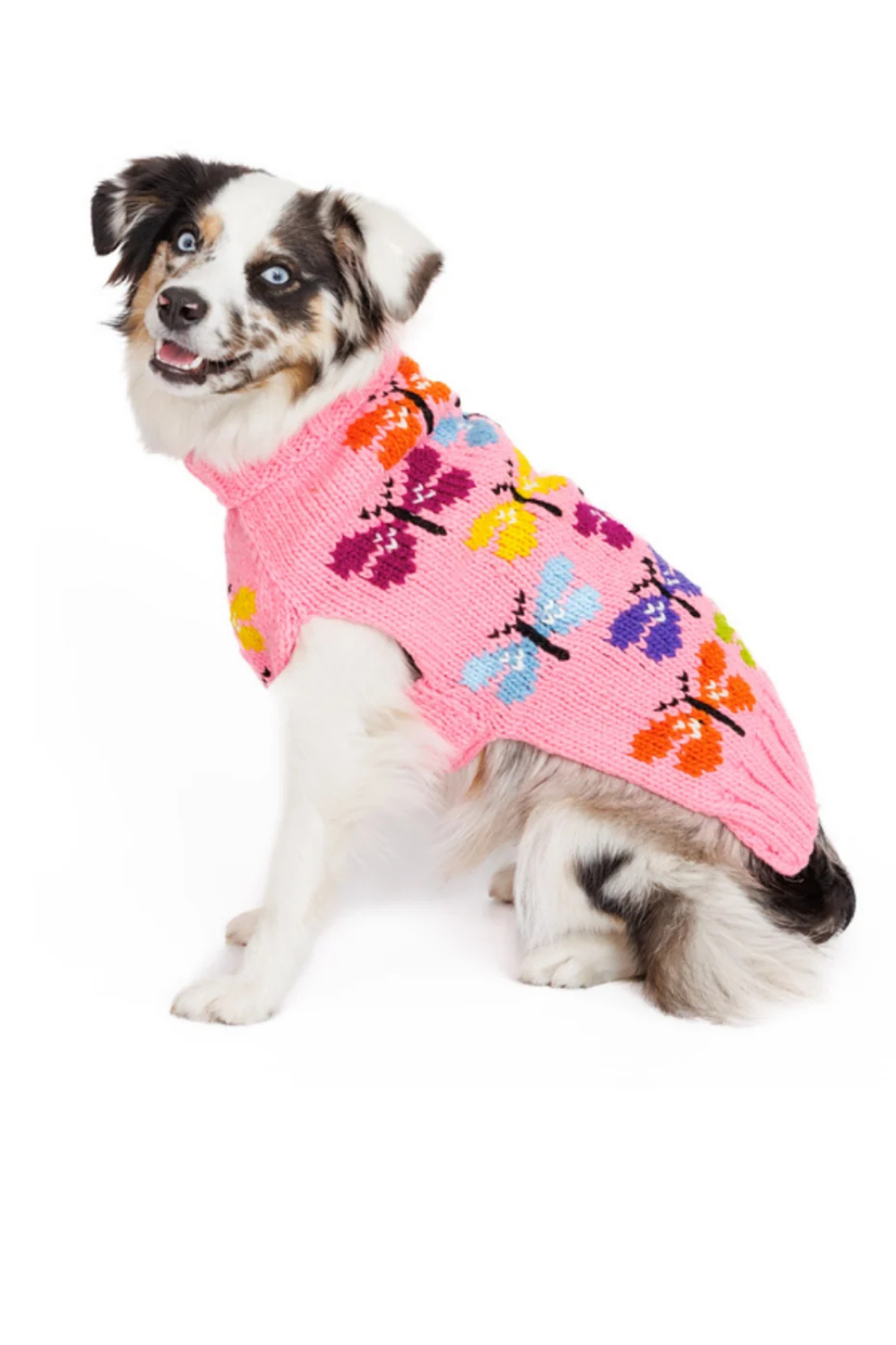 CHILLY DOG Dog Sweater Butterfly
