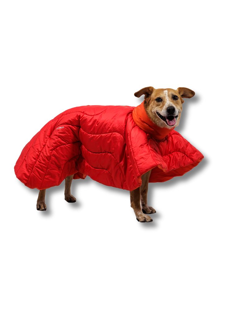 RUFFWEAR Palisades Sleep Poncho Red Currant