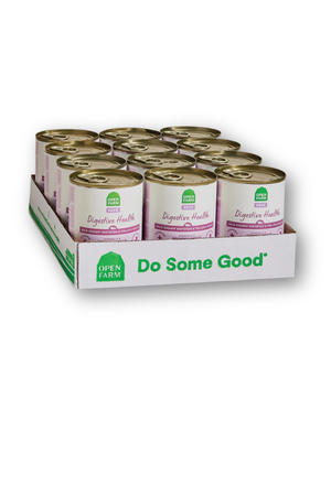 OPEN FARM Digestive Health Pollock & Whitefish Pate Dog Food 12.5 OZ CASE/12