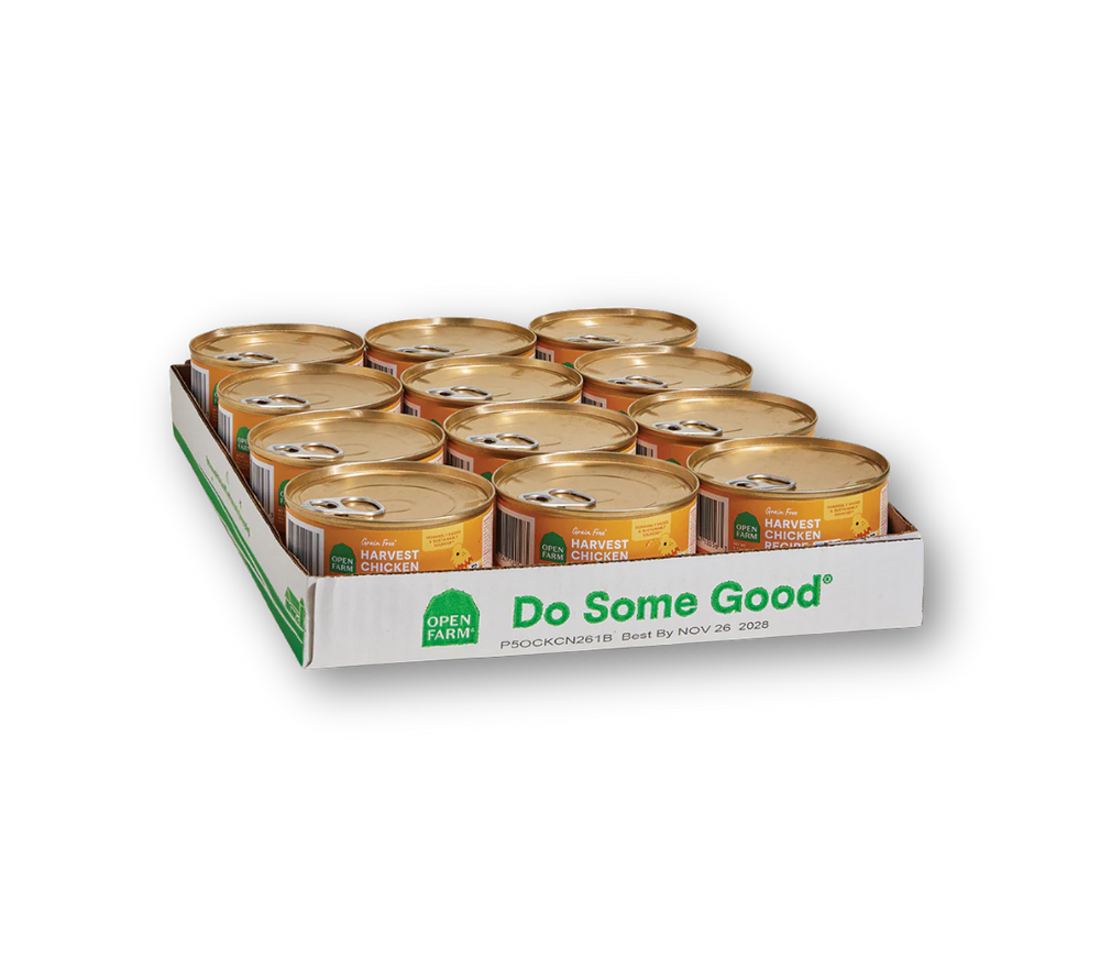 OPEN FARM Hearty Morsels Harvest Chicken Cat Food 5.3 OZ CASE/12