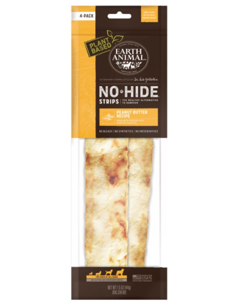 EARTH ANIMAL No-Hide Peanut Butter Strips 4PK
