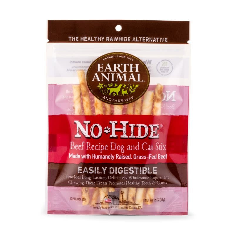 EARTH ANIMAL No-Hide Stix Beef Single