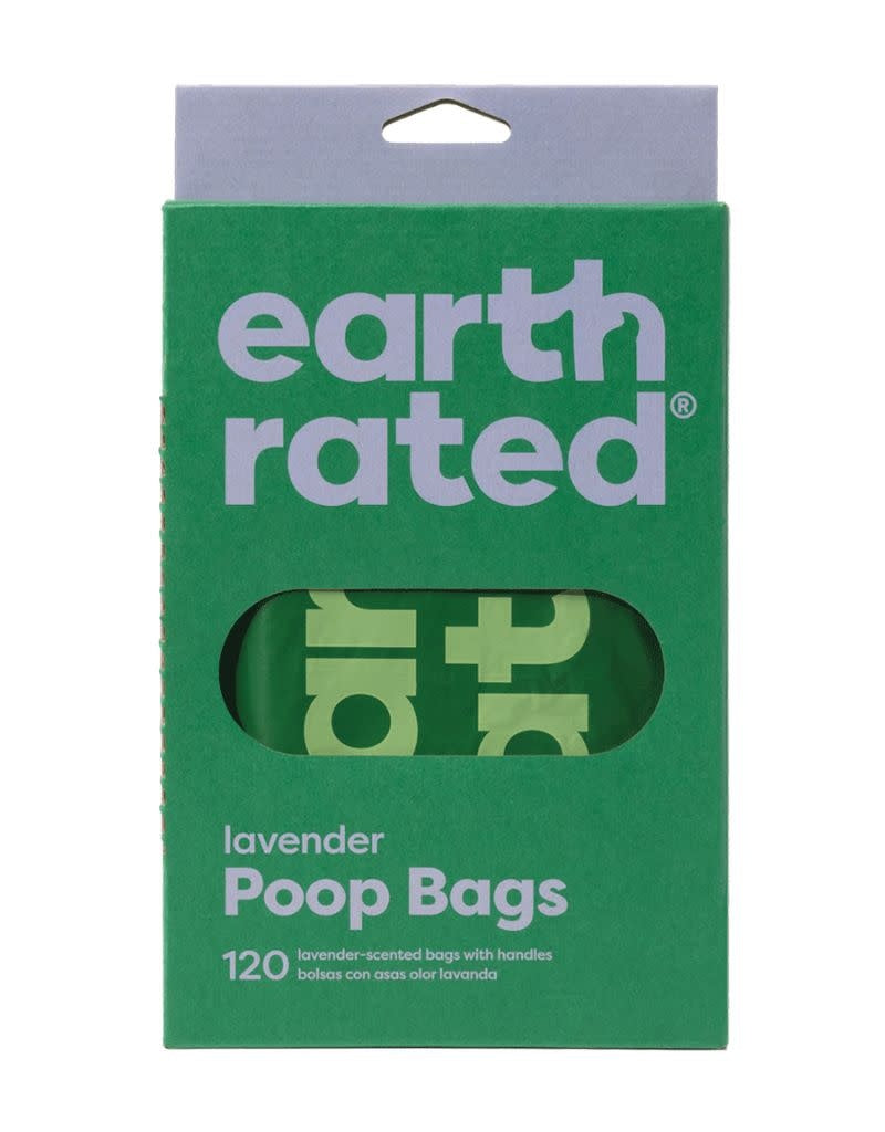 EARTH RATED Pickup Bag 120CT Scented w/Handle