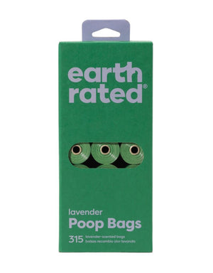 EARTH RATED Poop Bag 21 Roll Lavender