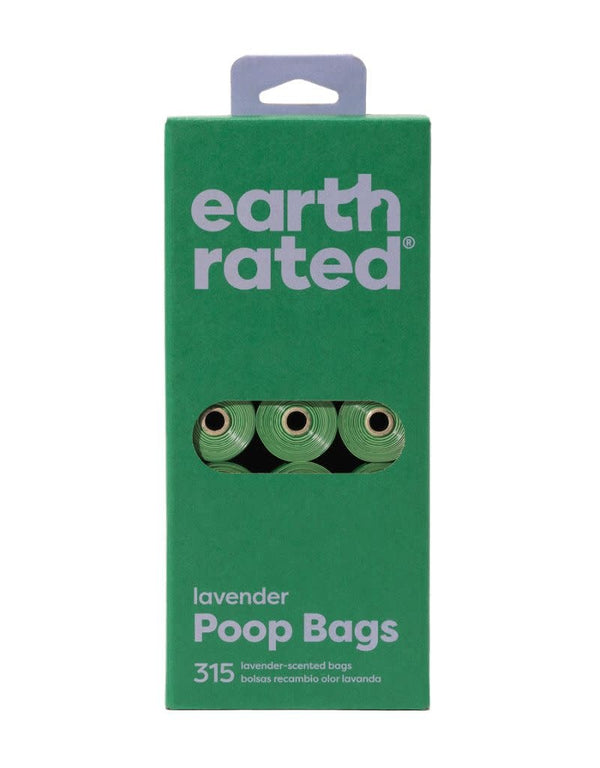 EARTH RATED Poop Bag 21 Roll Lavender