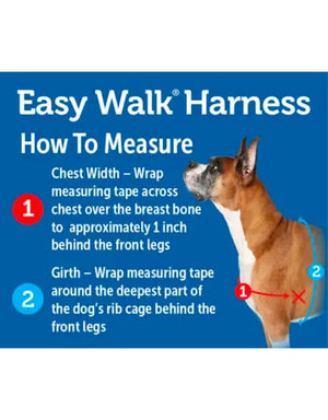 PETSAFE Easy Walk No-Pull Harness Black