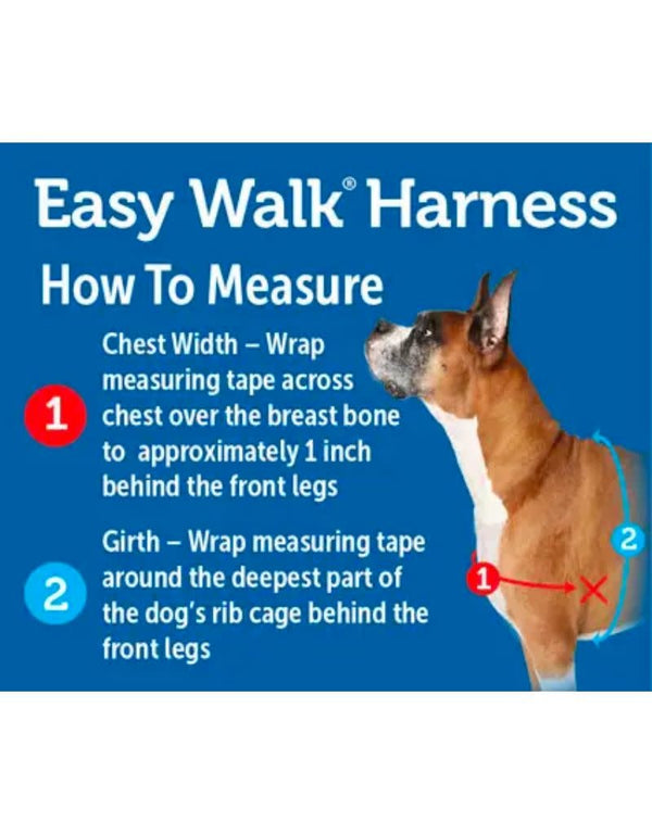 PETSAFE Easy Walk No-Pull Harness Black