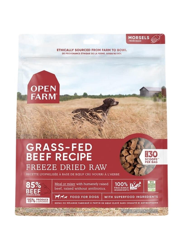 OPEN FARM Freeze-dried Dog Food Beef