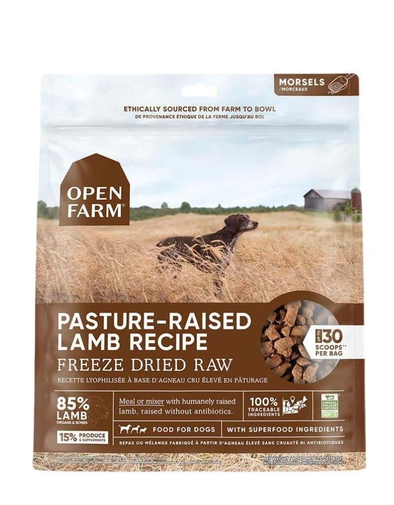 OPEN FARM Freezedried Dog Food Lamb