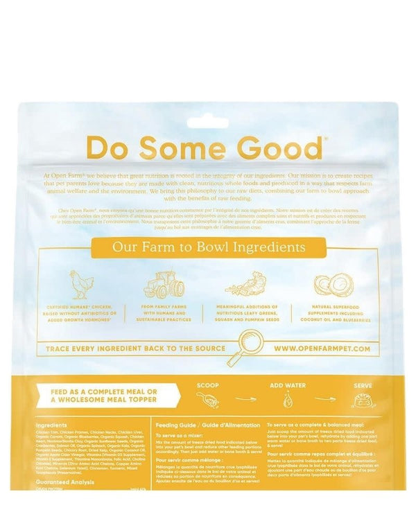 OPEN FARM Freeze-dried Dog Food Chicken