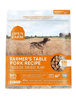 OPEN FARM Freeze-dried Dog Food Pork