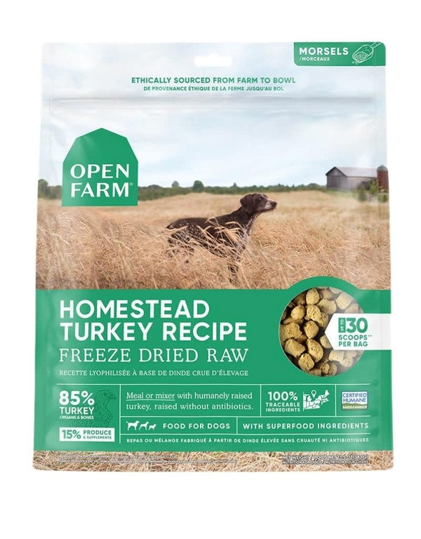 OPEN FARM Freezedried Dog Food Turkey
