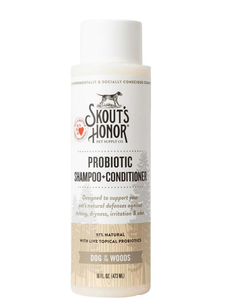 SKOUTS HONOR Probiotic Shampoo + Conditioner Dog of the Woods 16oz