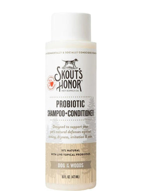 SKOUTS HONOR Probiotic Shampoo + Conditioner Dog of the Woods 16oz
