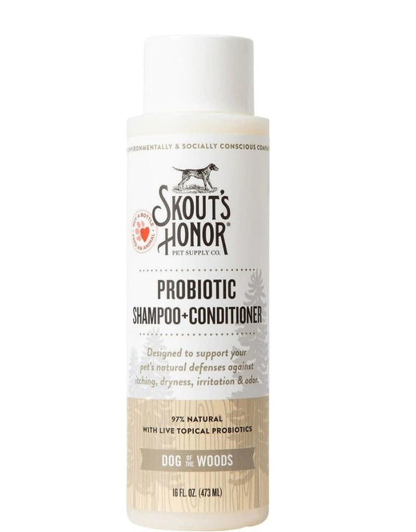 SKOUTS HONOR Probiotic Shampoo + Conditioner Dog of the Woods 16oz