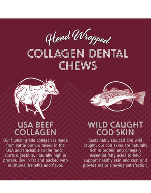 ICELANDIC+ Dog Beef Collagen Wrapped w/Fish Dental Treat