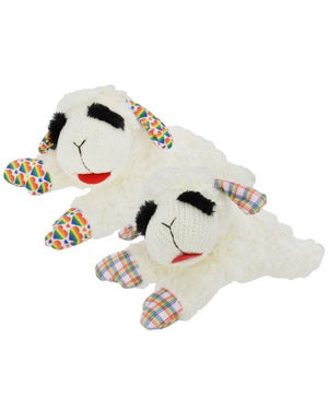 MULTIPET Lamb Chop Rainbow Plush Toy 10.5in