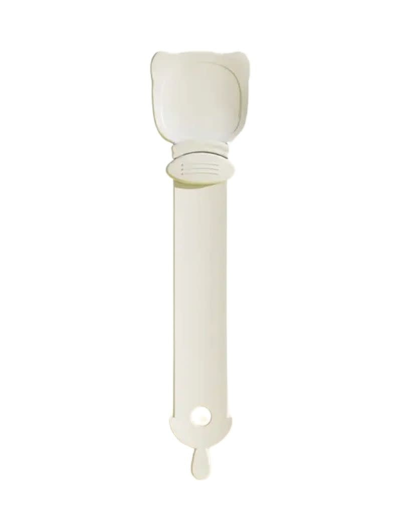 TOBY SUPPLY 2-in-1 Cat Treat Squeezer and Feeding White