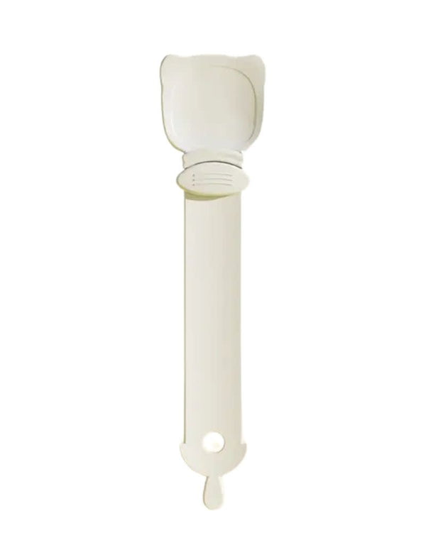 TOBY SUPPLY 2-in-1 Cat Treat Squeezer and Feeding White