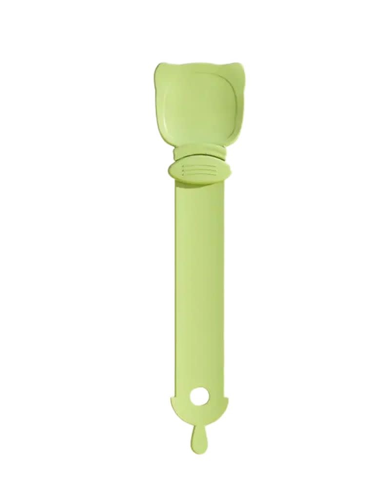 TOBY SUPPLY 2-in-1 Cat Treat Squeezer and Feeding Green