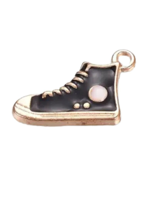 FISH & BONE Black Sneaker Charm