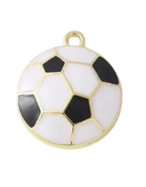 FISH & BONE Soccer Ball Charm