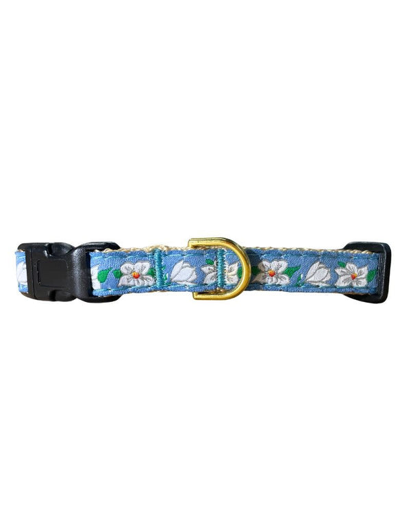 UP COUNTRY Small Breed Dog Collar Magnolias