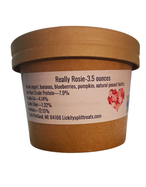LICKITY SPLIT TREATS Handcrafted Dog Icecream Really Rosie