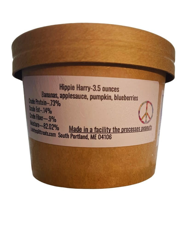 LICKITY SPLIT TREATS Handcrafted Dog Icecream Hippie Harry