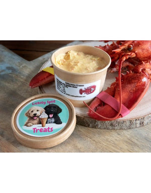 LICKITY SPLIT TREATS Handcrafted Dog Icecream Lickity Lobster