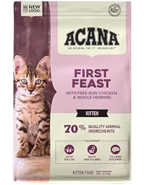 ACANA First Feast Dry Cat Food 4lb