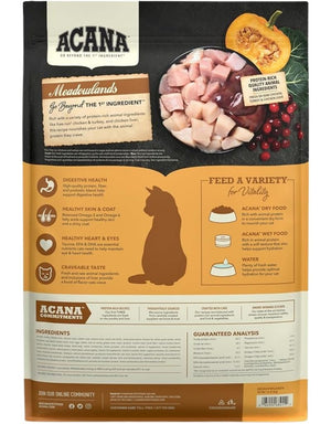 ACANA Meadowlands Grain-Free Dry Cat & Kitten Food 10 lb.