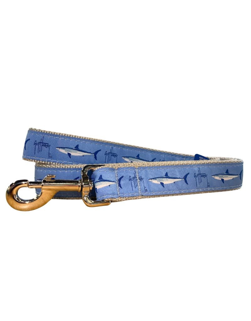 PRESTON Dog Leash Mako Guy Harvey Leash Blue