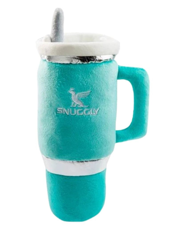 HAUTE DIGGITY DOG Snuggly Cup Tiffany Blue Plush Toy