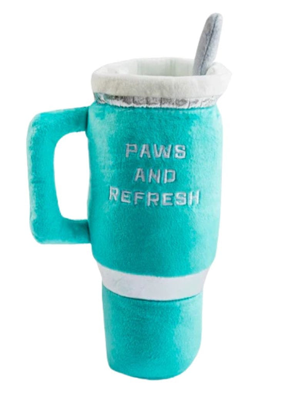 HAUTE DIGGITY DOG Snuggly Cup Tiffany Blue Plush Toy